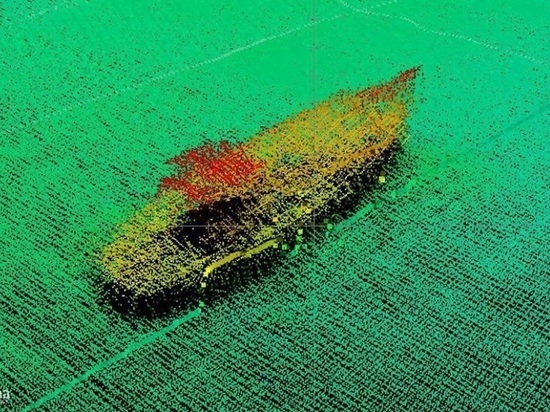 Историческая находка: орловские дайверы обнаружили старинное судно на дне Ладожского озера