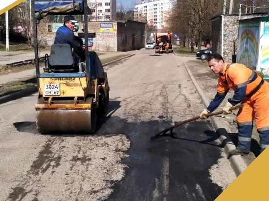 Ремонт межквартальных проездов Смоленска в этом году стартует в июне