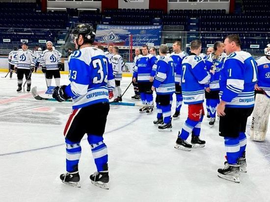 Сборная «Динамо» Свердловской области одержала победу в хоккейном турнире