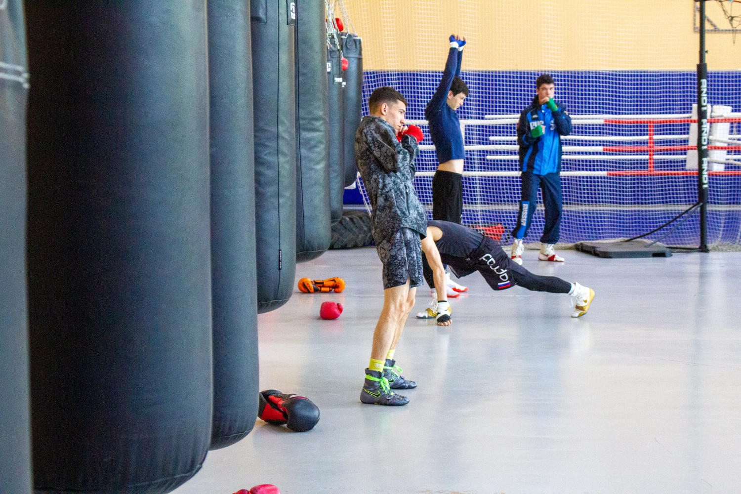 Яркие моменты тренировки сборной России по боксу в Хабаровске