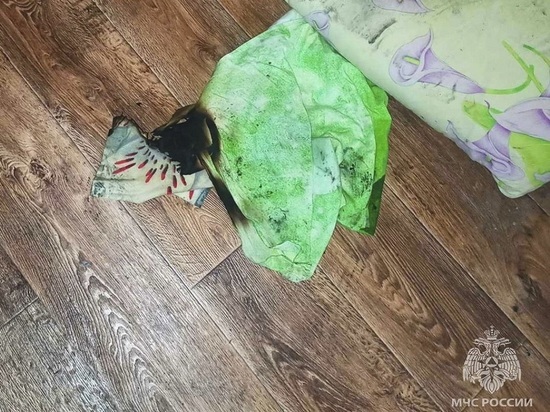 В Духовщинском районе пожарные спасли гражданина с горящего матраца