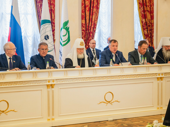 Патриарх Кирилл отметил плодотворное взаимодействие в Казани православия и ислама