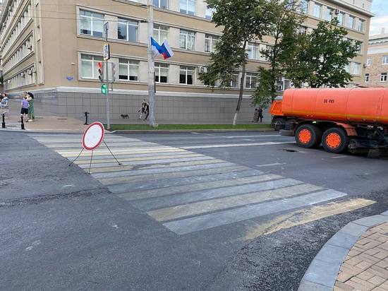 В Белгороде на улице Лермонтова продлили ограничение движения авто