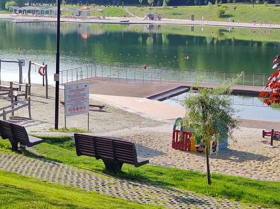Комсомольский пруд в Ставрополе практически готов к купальному сезону