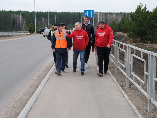 «Пока вопросов нет»: общественники проверили ход реконструкции дороги Красноярск – Элита