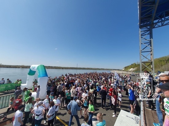Более 1600 человек участвовали в «Зелёном марафоне» в Томске