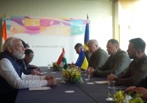 Президент Украины Владимир Зеленский и премьер-министр Индии Нарендра Моди провели в Хиросиме первую личную встречу с февраля 2022 года