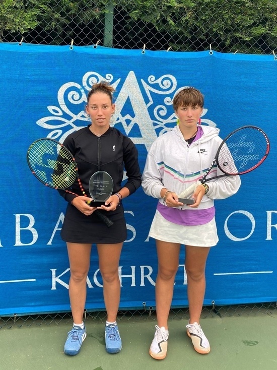 Сочинские теннисистки Анастасия и Рада Золотаревы стали финалистками турнира в Грузии