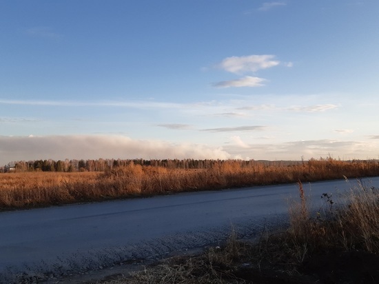 Свердловчане сообщили о сильном задымлении на Режевском тракте