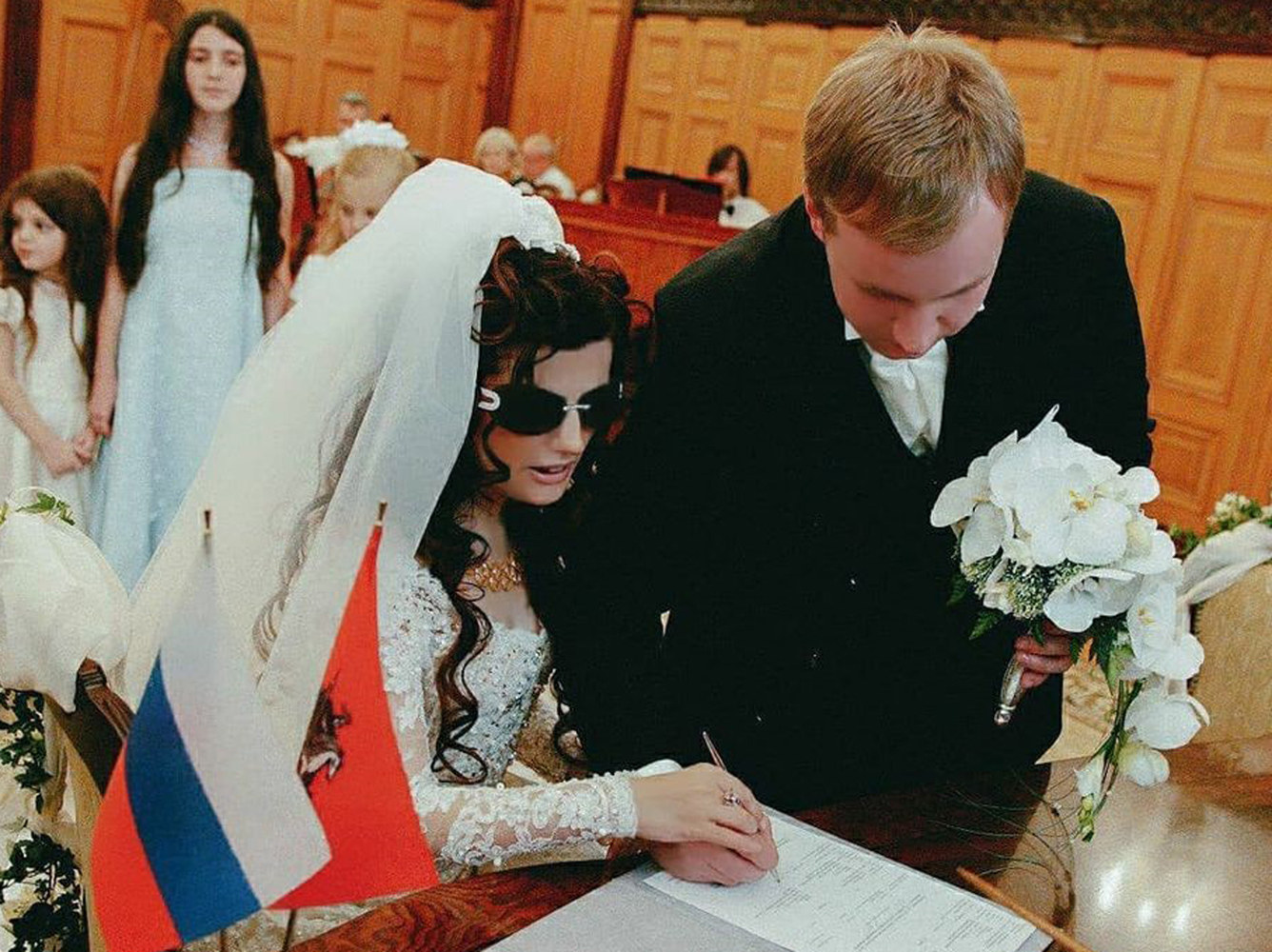 Свадебное фото дианы гурцкой