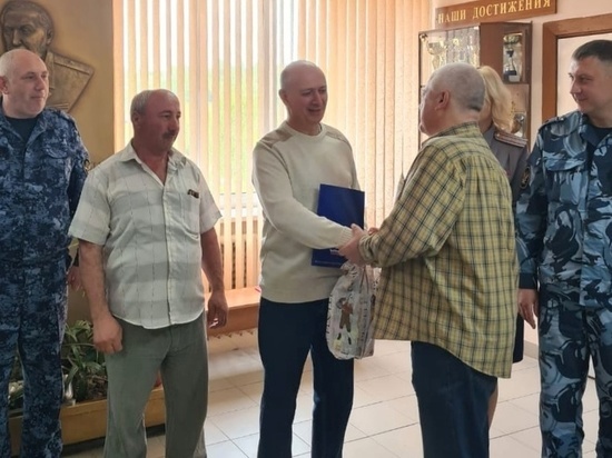 Ветеран УФСИН России по Смоленской области отметил своё 60-летие