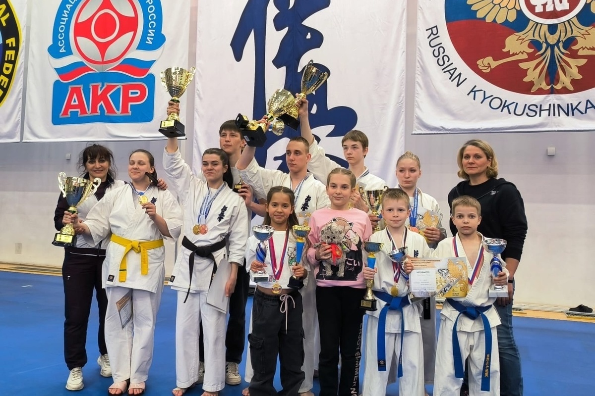 Team of Karelia excelled at the Championship and Championship of Russia in Kyokushin
