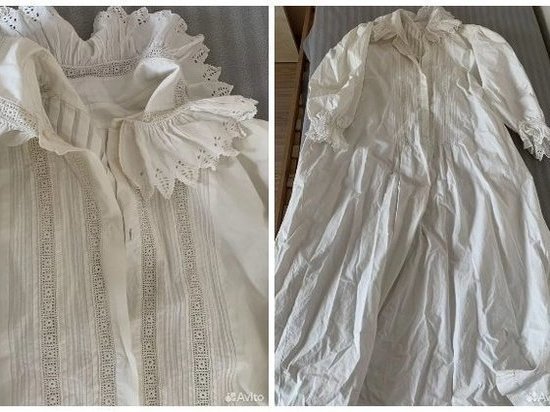 В Новосибирске депутат горсовета выставила на продажу старинную сорочку из Парижа за 3 тысячи рублей