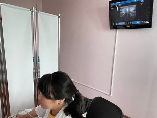 В поликлинике Аксарки пациенты увидят на мониторе УЗ-изображение