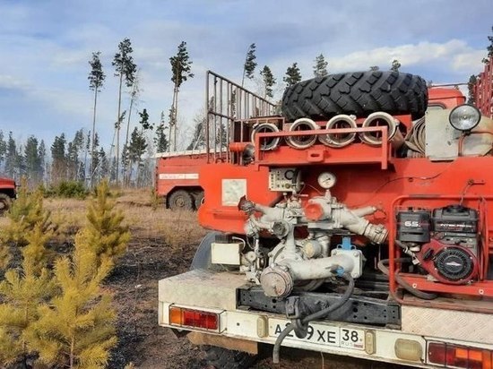 В Приангарье 10 лесных пожаров потушили за сутки