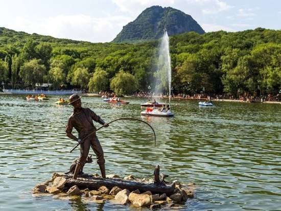 Работа спасателей на озере в Железноводске начнется 1 июня