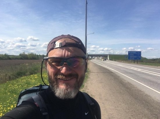 Житель Омска пробежал 800 км вокруг Ладожского озера в поддержку паллиативных больных