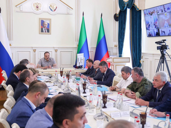 Глава Дагестана проводит заседание по призывной кампании