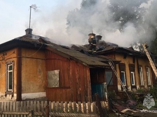 При пожаре в Башкирии погибла женщина