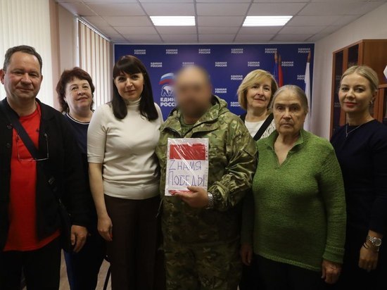Военнослужащий из Серпухова решил вступить в ряды партии «Единая Россия»