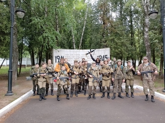 Маргеловцы из Серпухова приняли участие в учебно-полевом выходе