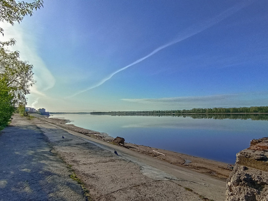 В Краснокамске началось благоустройство набережной Камы