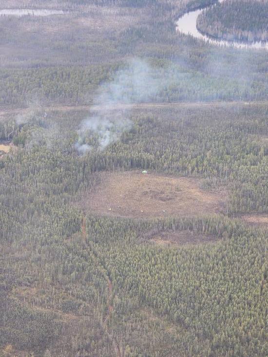 В Сунтарском районе Якутии ликвидировали лесной пожар