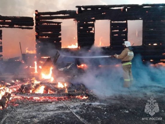 Четыре человека погибли при пожаре в Башкирии