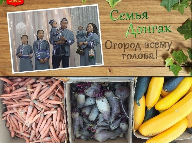 Рубрика о семьях-участниках программы «Народный картофель» в Кызыле