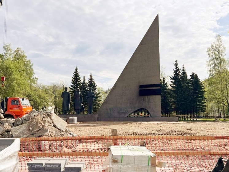 В Архангельске в этом году завершится благоустройство площади Мира