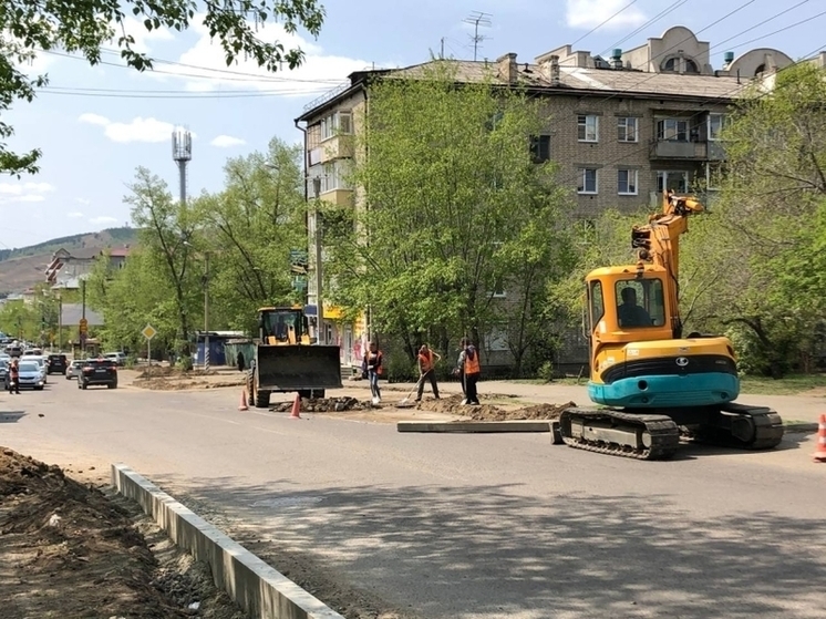 Ремонт улицы Журавлева в Чите по «БКД» идет по графику