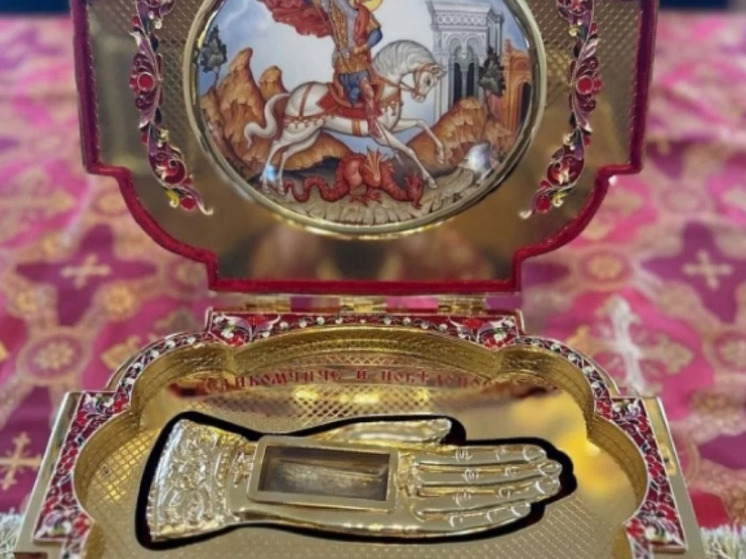 В Новосибирске 13 июня прибудет ковчег с мощами святого Георгия Победоносца