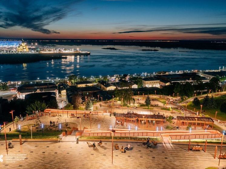 Парк 800-летия и Ярмарочная площадь в Нижнем Новгороде вошли в топ-100 "Проект Россия"
