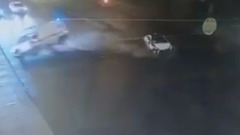 Момент смертельного столкновения такси и "скорой" в Москве попал на видео
