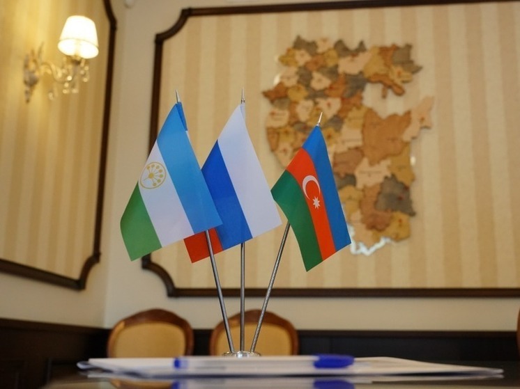Радий Хабиров встретился с делегацией национального собрания Азербайджана