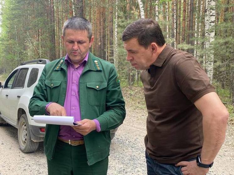 Евгений Куйвашев принял решение о денежном поощрении добровольцев, ликвидирующих пожары