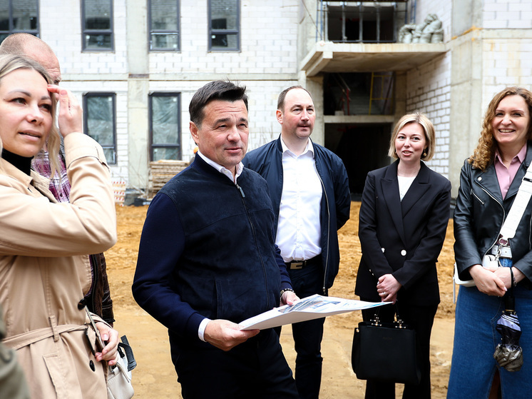 Губернатор Московской области проверил готовность новой школы в Ступино