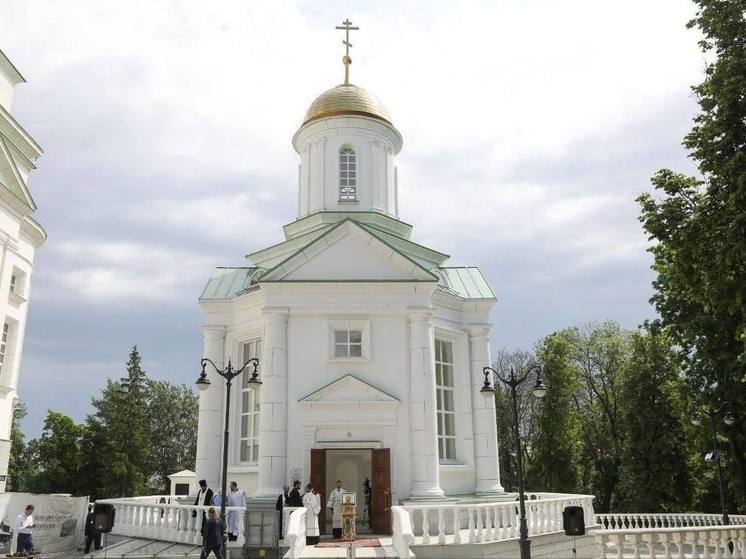 В Пензе открыли воссозданную церковь-усыпальницу во имя мучеников Евлампия и Евлампии Никомидийских