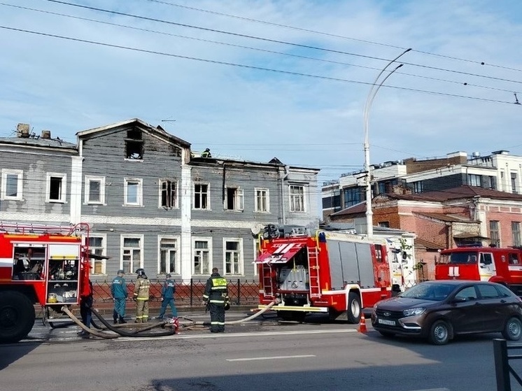 Некоторые жители сгоревших домов на Кронштадской в Тамбове переедут в маневренный жилой фонд