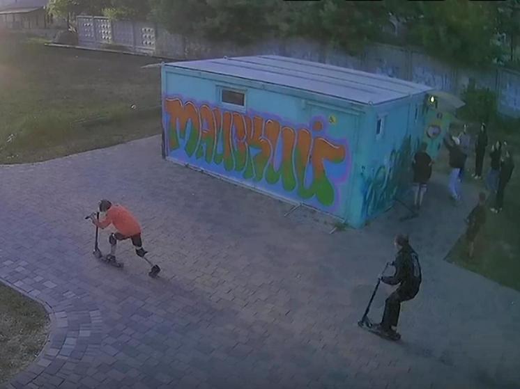 В Майском парке Брянска малолетние вандалы разгромили туалет (видео)