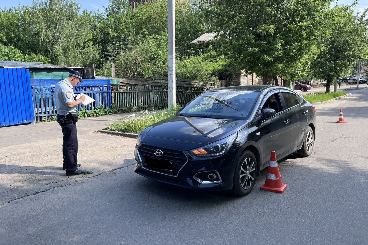 В Костроме иномарка сбила 8-летнего ребенка