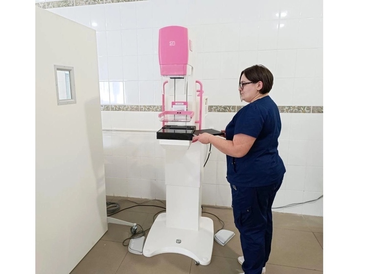 Новое маммографическое оборудование поступило в Новодеревеньковскую ЦРБ