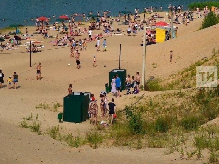 В летний сезон в Татарстане для отдыха откроют 39 пляжей