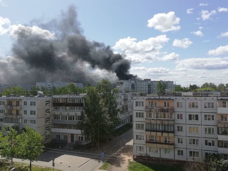 В Пскове горит ресторан «Калейдоскоп»