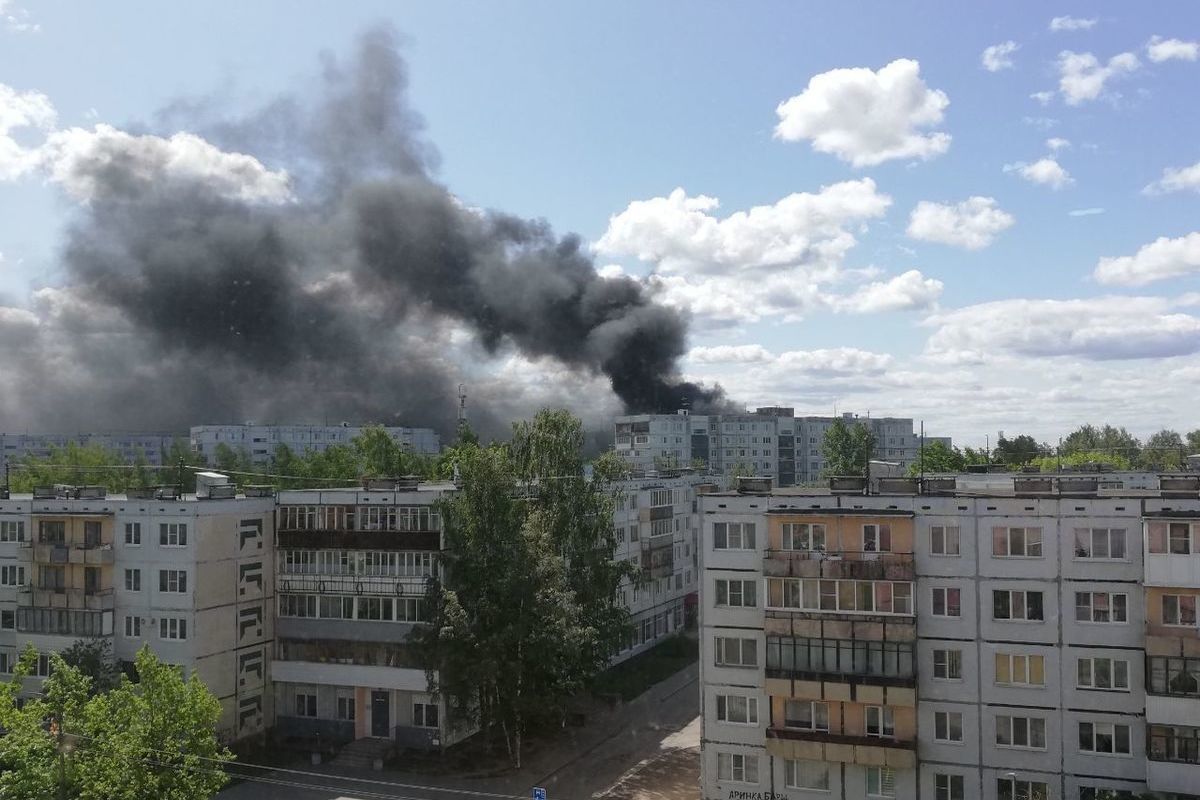 В Пскове горит ресторан «Калейдоскоп» - МК Псков