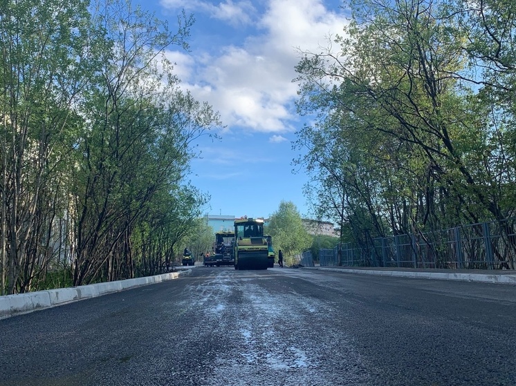 В Мурманской области активно ремонтируют дороги