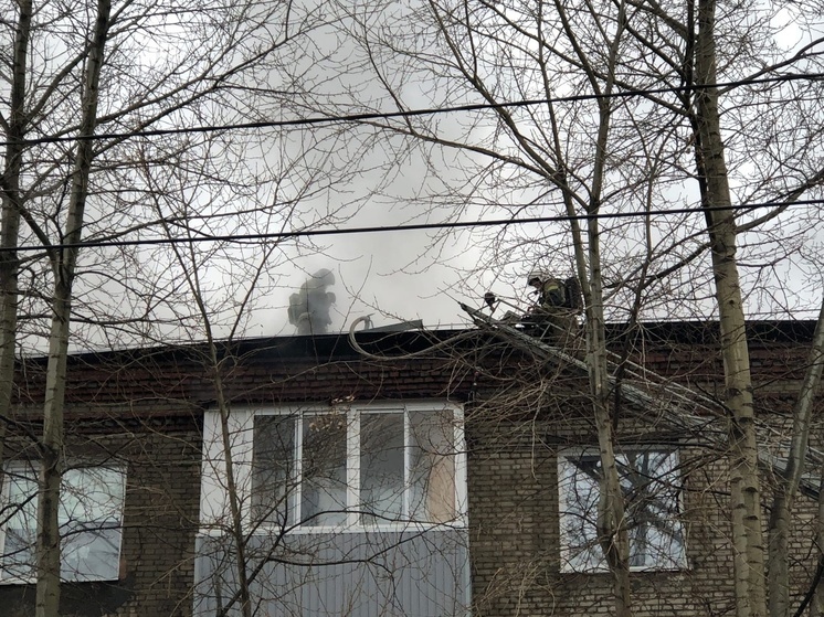 Пожилая женщина погибла во время пожара в Томске