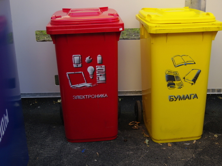 В Калининграде собираются установить более 50 урн для раздельного сбора отходов в 2023 году