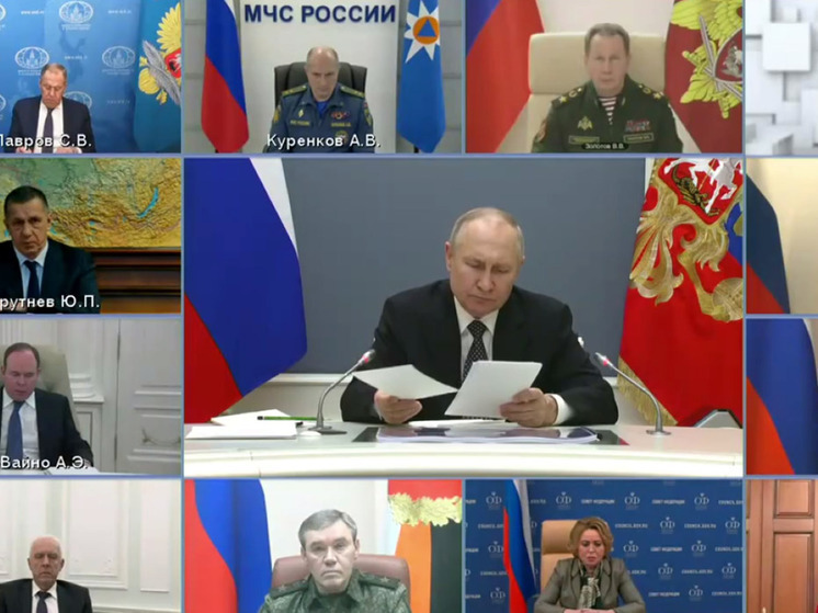 Президент Путин на новой неделе проведет совещания с кабмином и членами Совбеза