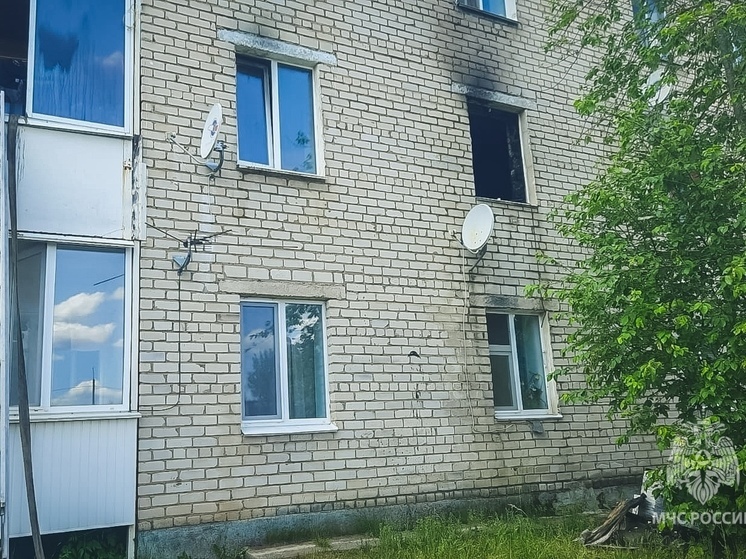 В Смоленской области смелый сосед спас ребенка при пожаре